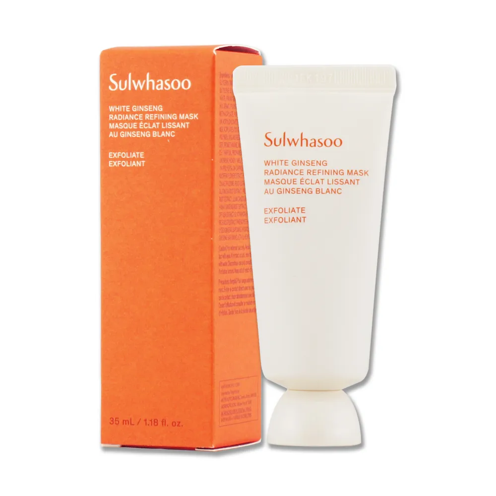 Sulwhasoo 雪花秀- 白蔘煥顏磨砂面膜 120ml 敏感肌適用美白面膜 官方旗艦店 歷史價格詳細信息