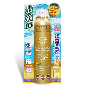 SHILLS 舒兒絲 很耐曬超清爽防曬冰鎮噴霧 SPF50+ PA++++ 蝦皮直送 現貨 歷史價格詳細信息