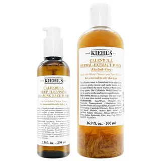 Kiehl's契爾氏 金盞花潔面泡泡雙胞胎組(金盞花泡泡凝露230mlx2)｜敏感肌適用 縮小毛孔 洗面乳 歷史價格詳細信息