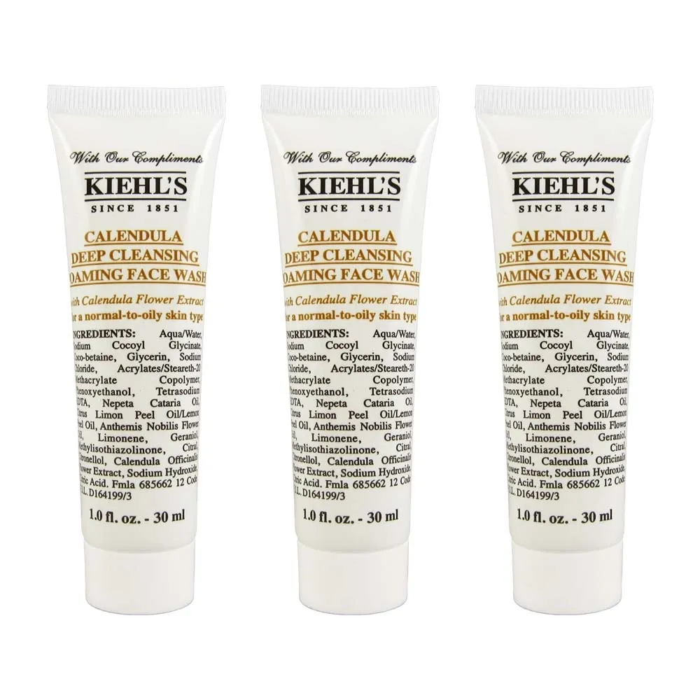 KIEHLS 契爾氏 金盞花植物潔面泡泡凝露 30ml*3入 歷史價格詳細信息