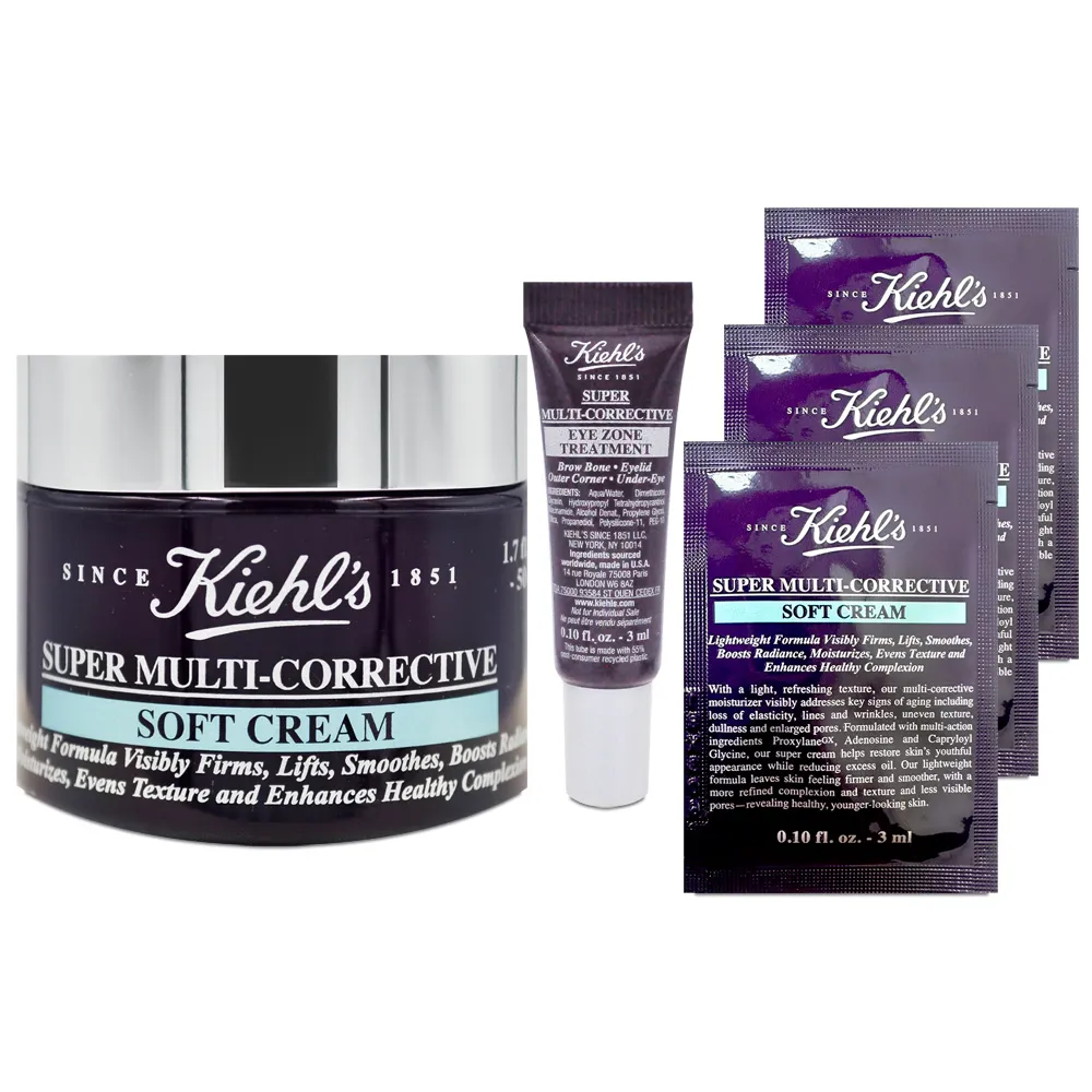 Kiehl's 契爾氏 超進化無油抗老乳霜 3ml (2026.03) 歷史價格詳細信息