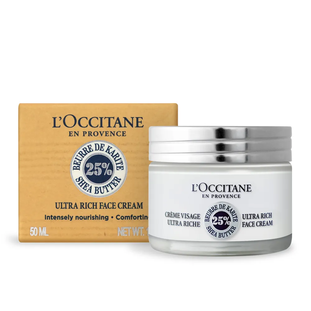 L'OCCITANE 歐舒丹 乳油木保濕霜(50ml)-國際航空版【美麗購】 歷史價格詳細信息