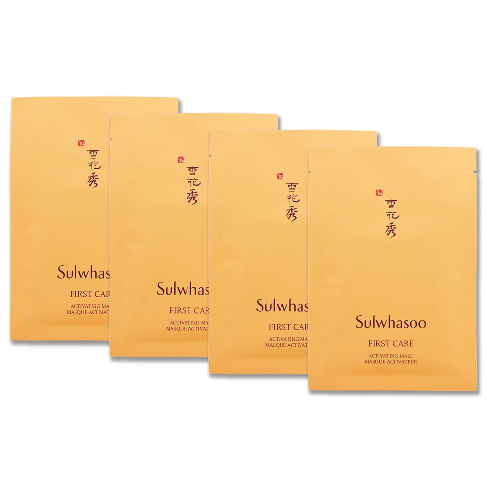 Sulwhasoo 雪花秀- 面膜四件組盒裝 韓國面膜 清潔泥膜 35ml 歷史價格詳細信息