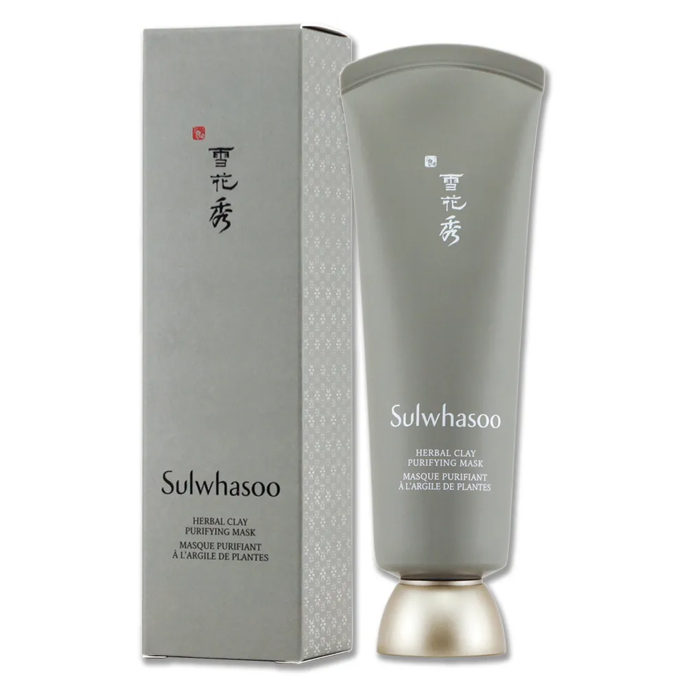 Sulwhasoo 雪花秀- 岑草白泥淨膚面膜 120ml  去粉刺泥膜 去角質 泥狀面膜 官方旗艦店 歷史價格詳細信息