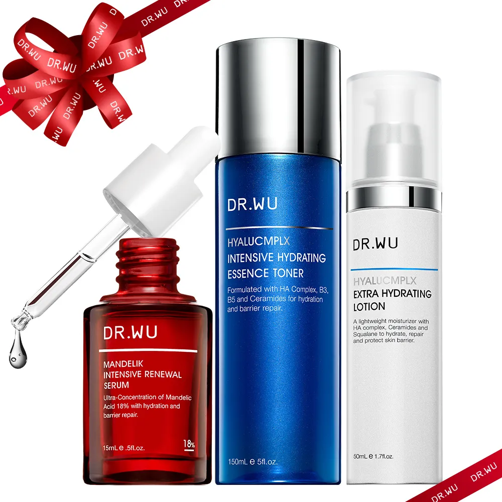 DR.WU 保濕亮白煥膚組(水凝露+杏仁酸精華) 歷史價格詳細信息
