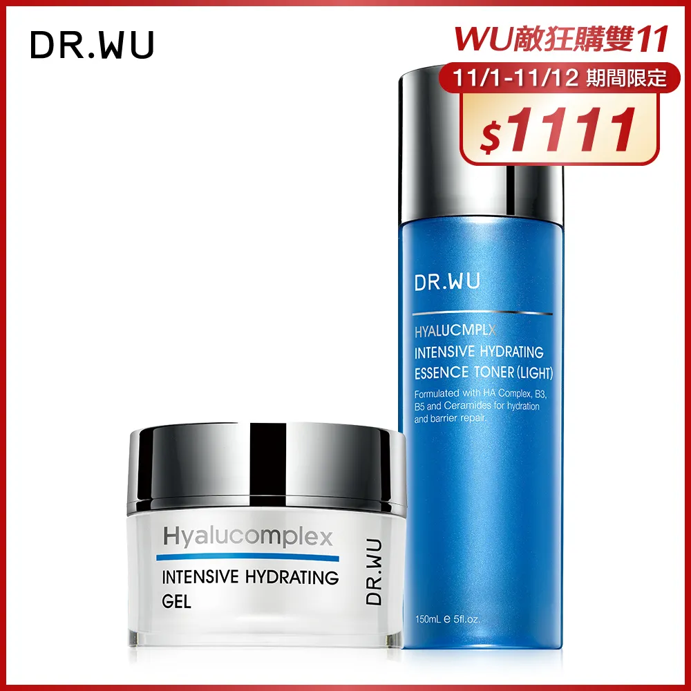 DR.WU 油肌專用強化保濕組(化妝水+水凝露) 歷史價格詳細信息
