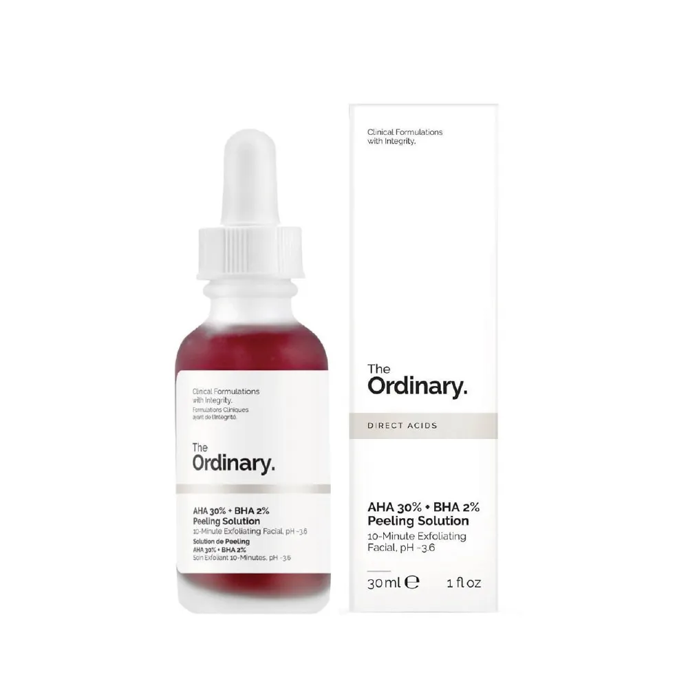 The Ordinary 果酸去角質面膜精華液 AHA 30% + BHA 2% Peeling Solution 30ml 買一送一 歷史價格詳細信息
