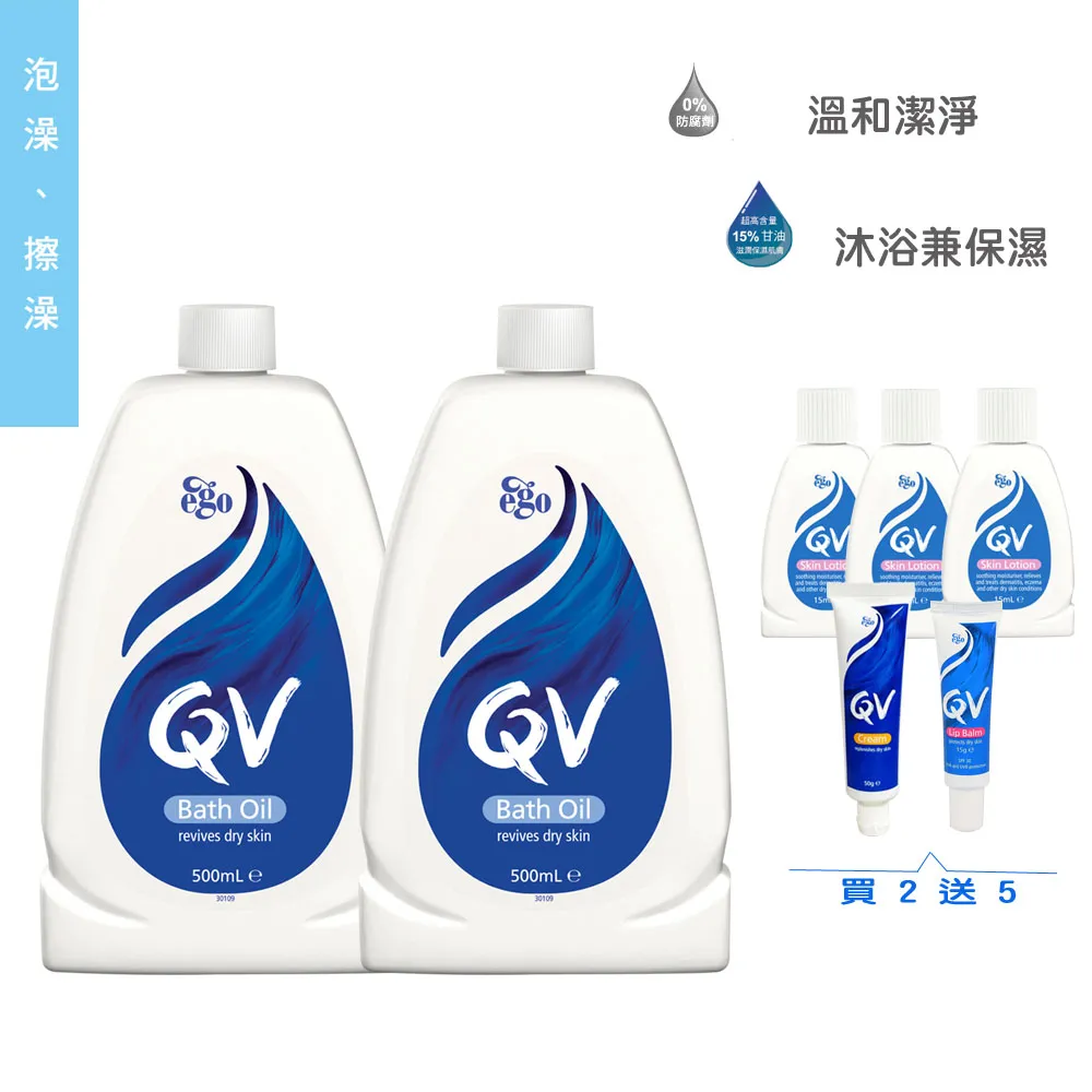 Ego意高 QV潤澤沐浴油500ml(買3送2) 歷史價格詳細信息