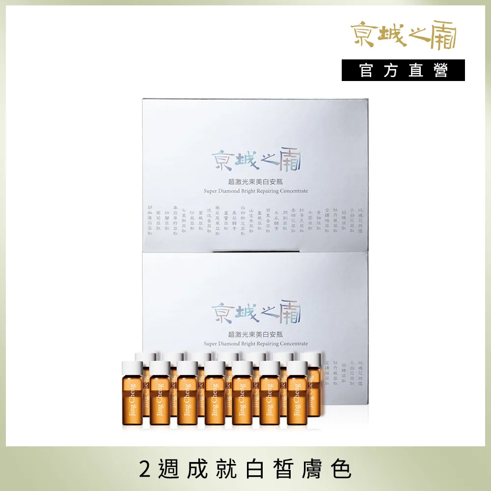 京城之霜超激光束美白組 (白霜50g+美白安瓶1.5mlX3+青春露30ml+飾品盒) 歷史價格詳細信息