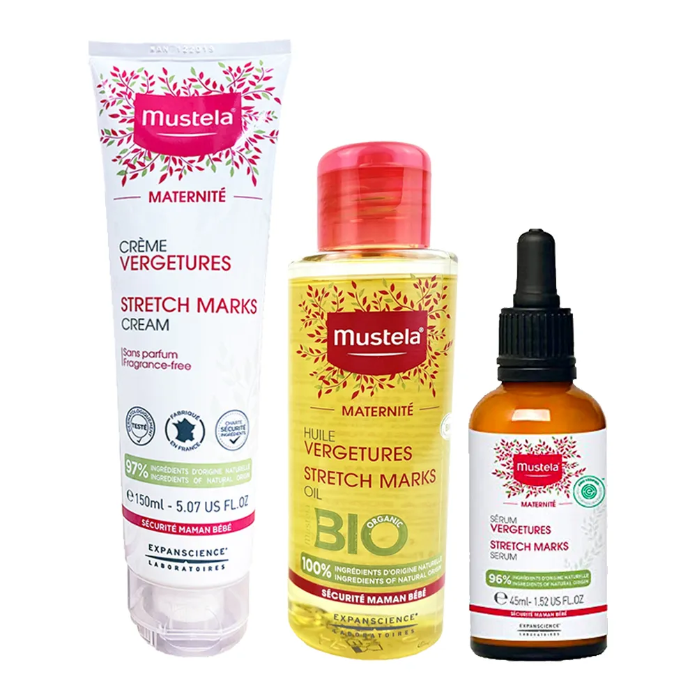慕之恬廊Mustela 孕期撫紋全護組 孕膚霜250ml(有香型)*2+孕膚油105ml 歷史價格詳細信息