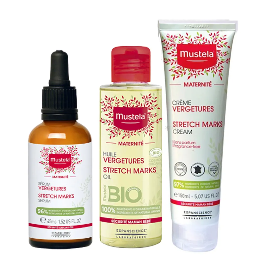 Mustela 慕之孕 孕期油霜組(孕膚油+孕膚霜) 無香/有香任選 媽媽好神節目推薦 慕之恬廊 歷史價格詳細信息