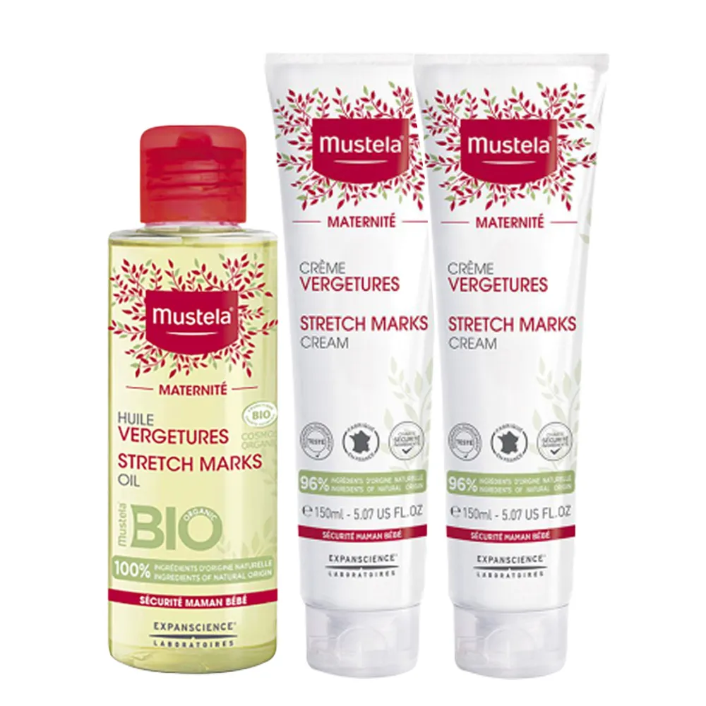Mustela 孕期有機沐浴保養組(慕之孕孕膚油+孕膚霜+有機好橄雙潔露+有機好橄潤膚乳) 無香 孕婦洗沐護膚 慕之恬廊 歷史價格詳細信息