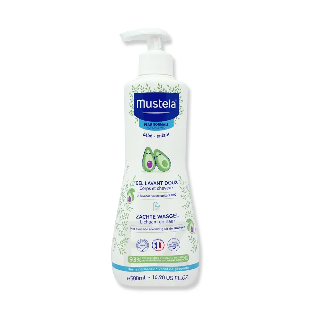 Mustel 慕之恬廊 Mustela Dermo 雙潔乳 寶寶洗髮沐浴乳 500ml 廠商直送 現貨 歷史價格詳細信息