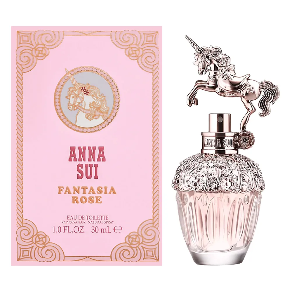 【ANNA SUI 安娜蘇】Anna Sui Fantasia Rose 玫瑰花舞獨角獸淡香水 30ml(專櫃公司貨) 歷史價格詳細信息