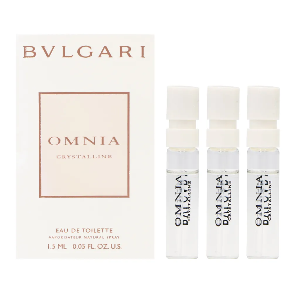 BVLGARI寶格麗 晶澈女性淡香水1.5ml 針管 2入組 (新包裝) 歷史價格詳細信息