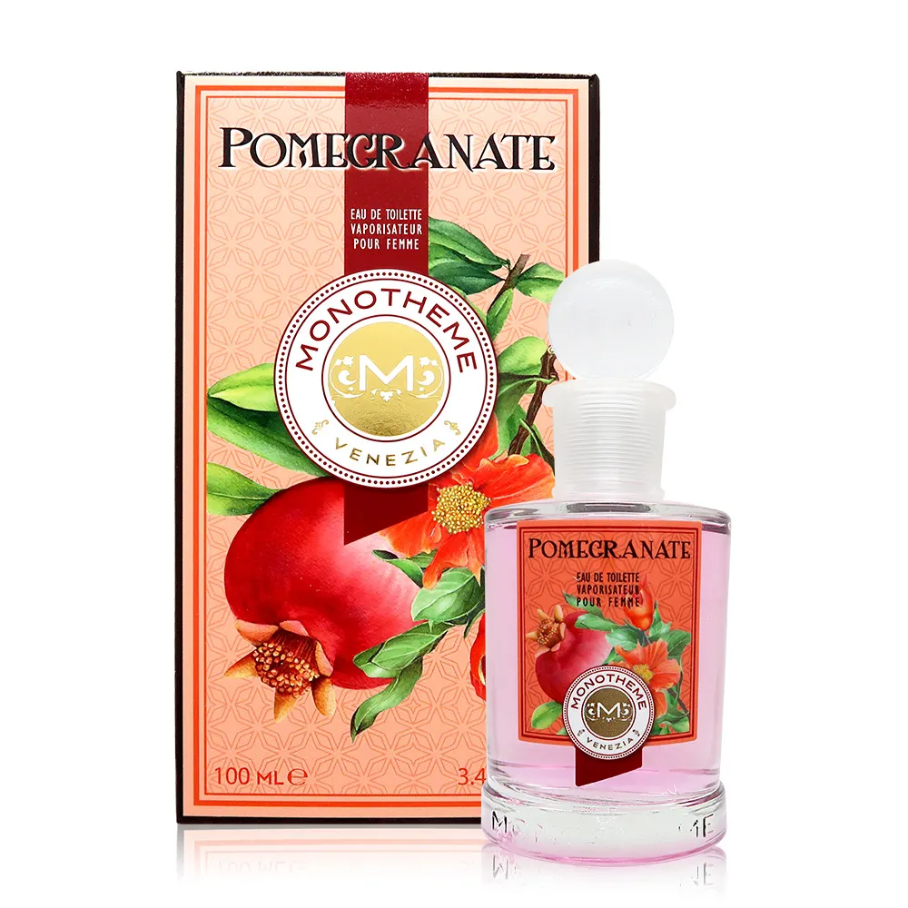 MONOTHEME 吟遊詩人 POMEGRANATE 紅石榴淡香水 EDT 100ML 歷史價格詳細信息