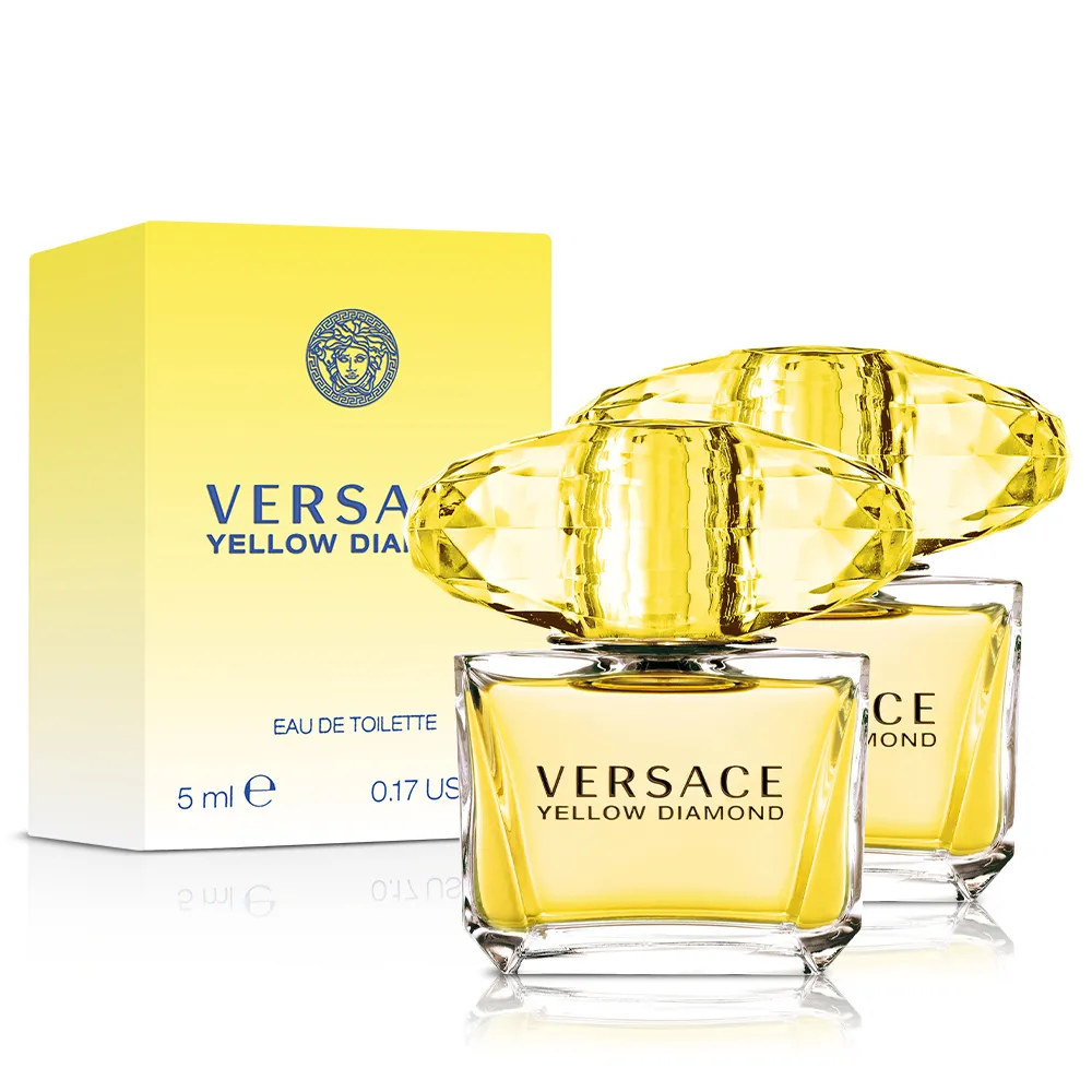 VERSACE 凡賽斯 香愛黃鑽女性淡香水 5ml 小香 2入組 歷史價格詳細信息
