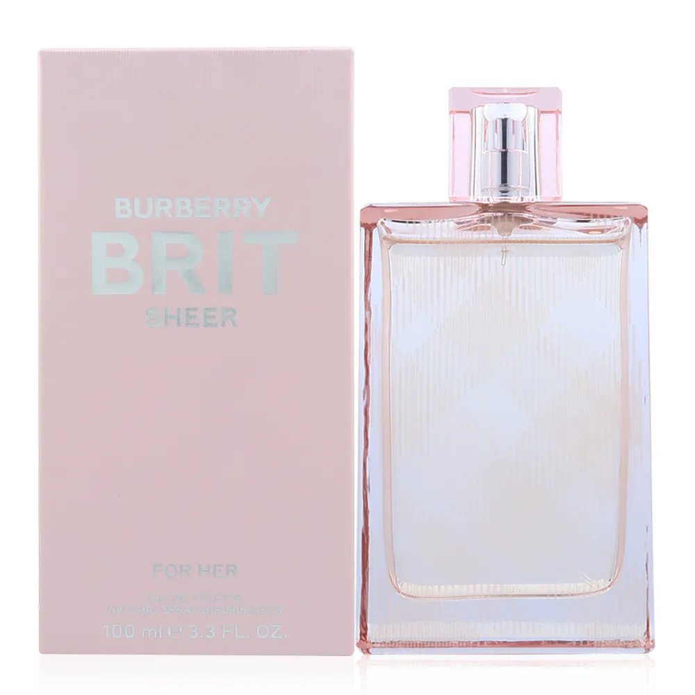 BURBERRY Brit Sheer 粉紅風格女香100ml 歷史價格詳細信息