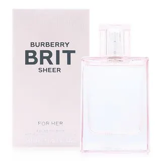 BURBERRY Brit Sheer 粉紅風格女香100ml 歷史價格詳細信息