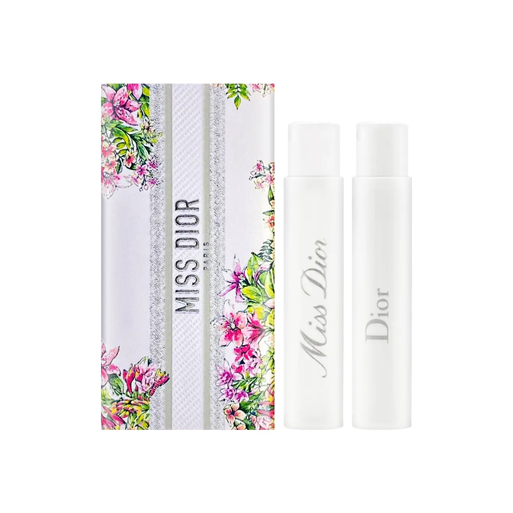 Dior迪奧Miss Dior親吻針管兩入禮盒(Miss Dior香氛 1ml+花漾迪奧淡香水 1ml)*2入 歷史價格詳細信息