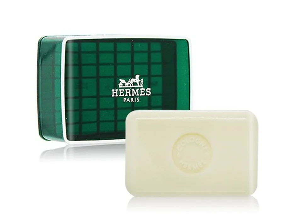 HERMES 愛馬仕 橘綠之泉香皂(50gX2)+小熊毛巾禮袋-情人節獻禮 歷史價格詳細信息