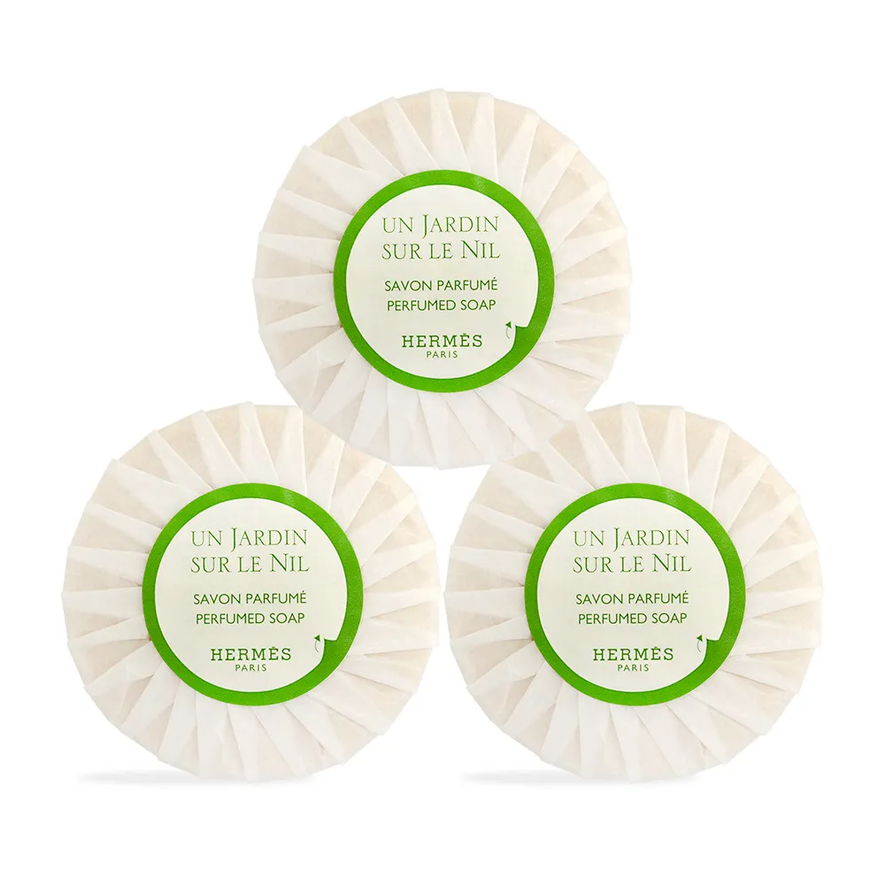 HERMES 愛馬仕 花園香氛禮袋[尼羅河花園淡香水15ml+橘綠之泉香皂50g] 歷史價格詳細信息
