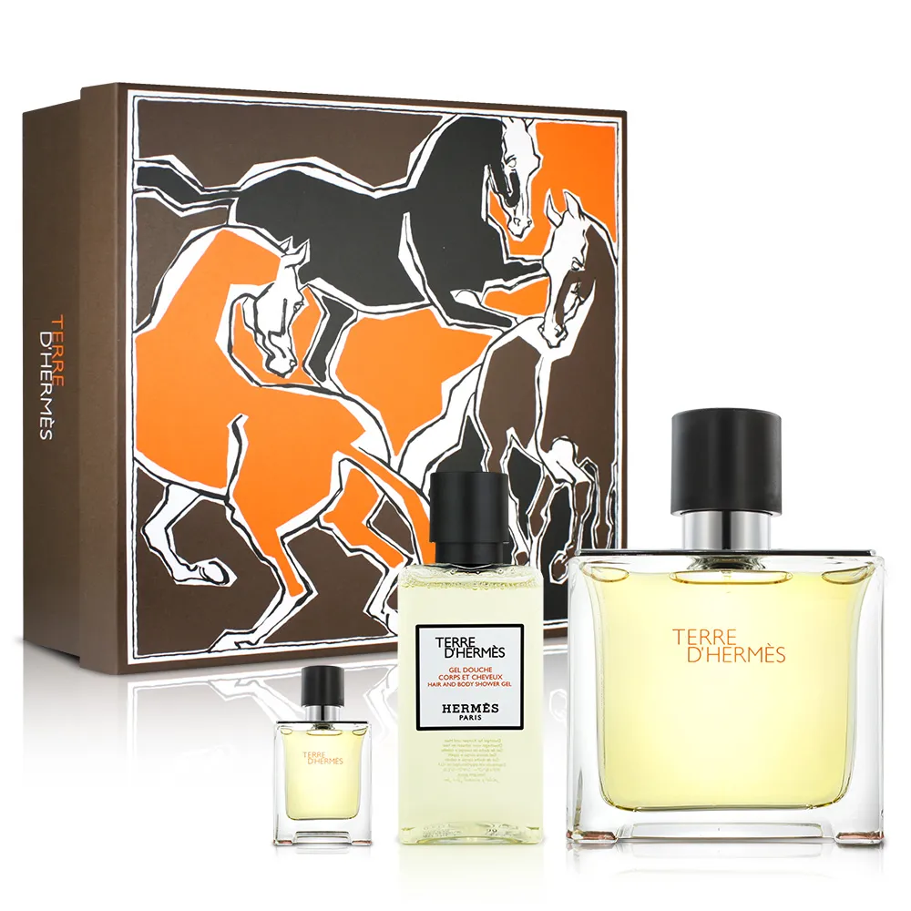 HERMES 愛馬仕 大地男性香氛禮盒(淡香水100ML+洗髮沐浴膠80ML) 歷史價格詳細信息