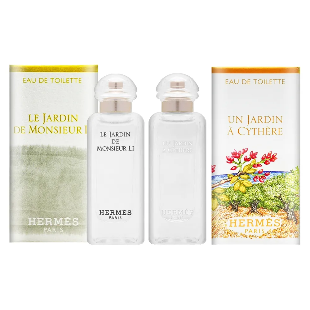 HERMES 愛馬仕 淡香水B組[尼羅河+橘綠之泉](15mlX2)-贈禮品袋 歷史價格詳細信息