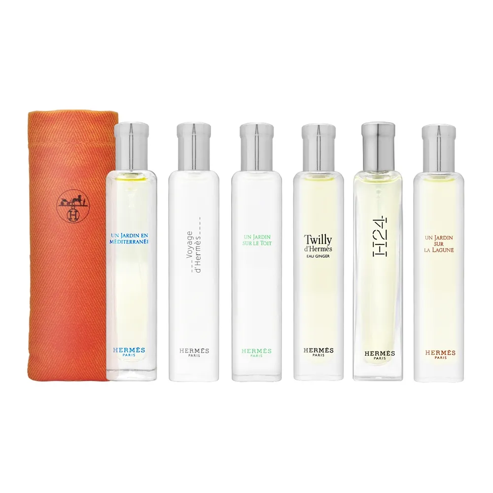 【Hermes 愛馬仕】淡香精/淡香水15ml-多款可選-絲巾甜薑/潟湖花園/屋頂花園/大地男性(國際航空版) 歷史價格詳細信息