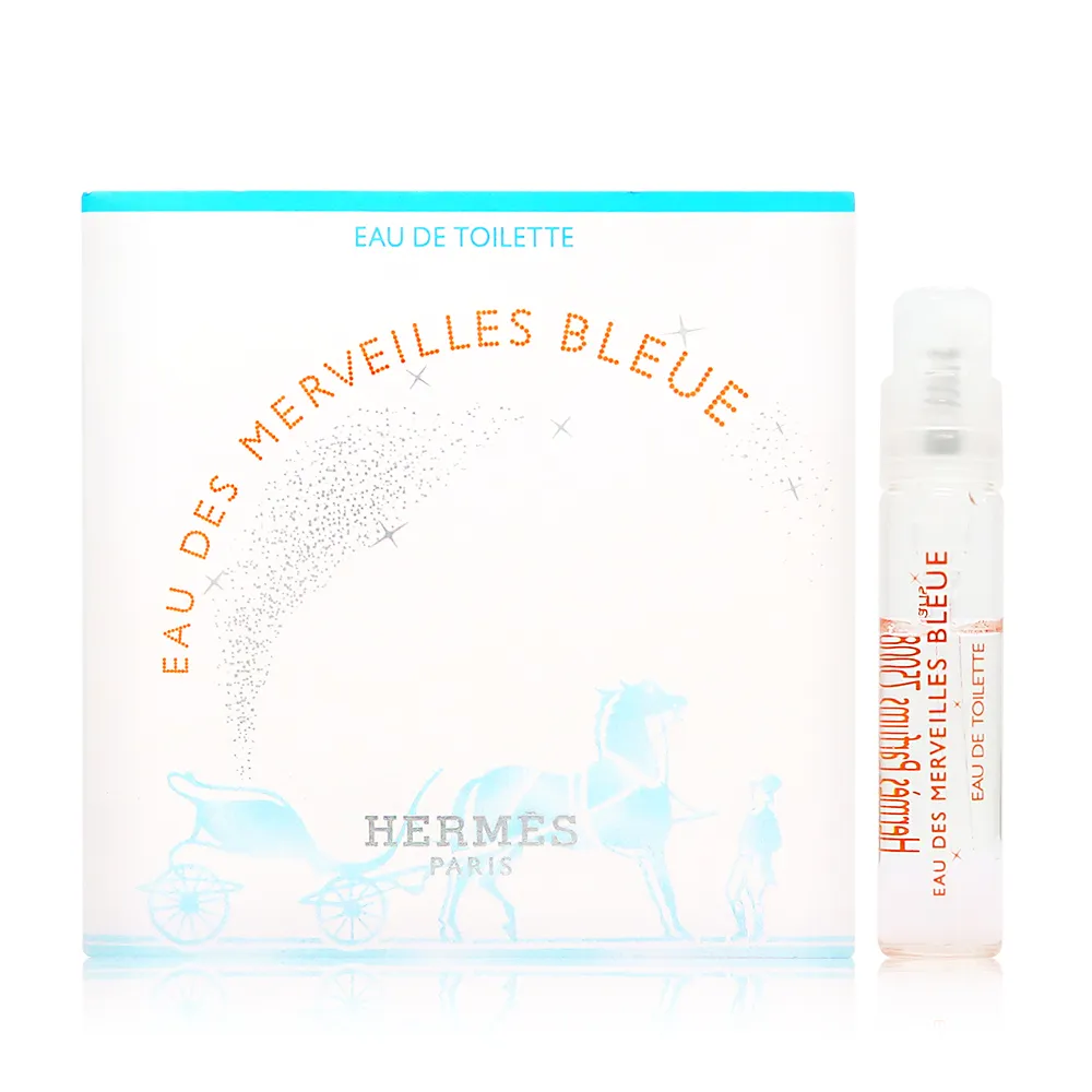 Hermes Eau Des Merveillies Bleue 橘采星光藍色限定版淡香水 EDT 2ml 效期 : 2025.01 價格比較,價格查詢,歷史價格詳細信息