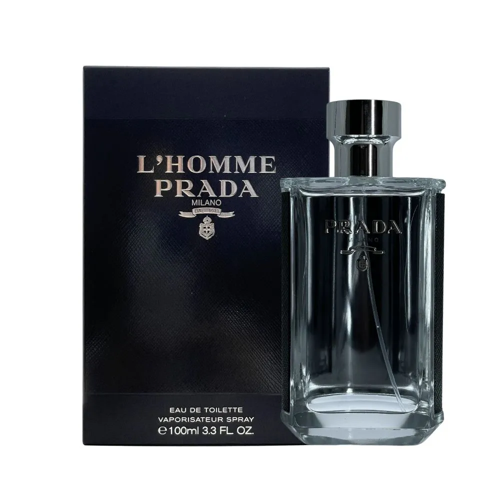 PRADA L HOMME 蔚藍 紳士淡香水 50ml/100ml 《BEAULY倍莉》 送禮首選 送禮 包裝 經典男香 歷史價格詳細信息
