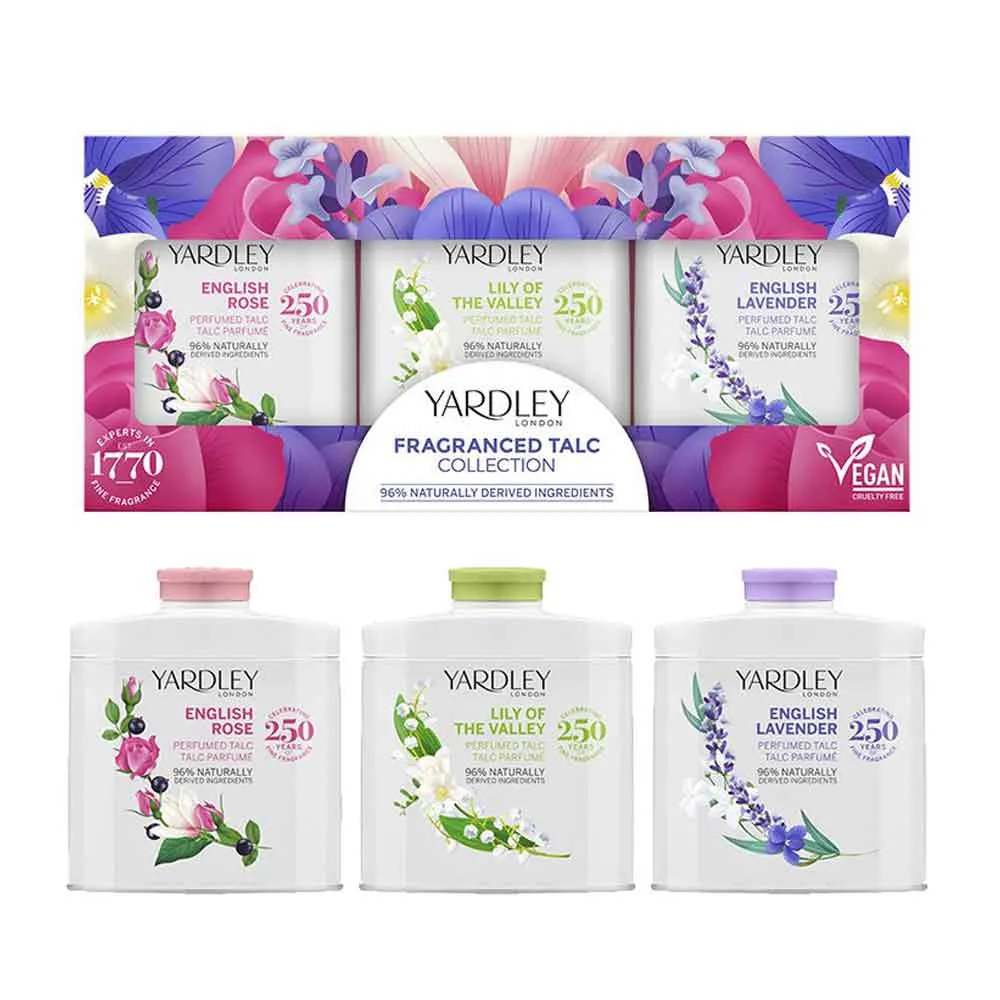 YARDLEY雅麗經典爽身粉3入組 Vivo薇朵 歷史價格詳細信息