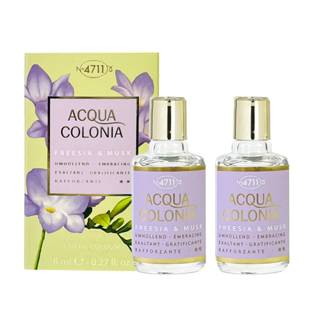 4711科隆之水 ACQUA COLONIA 牡丹&檀香+蒼蘭&麝香+楊桃&白花 古龍水 8ml-3入小香組合 歷史價格詳細信息