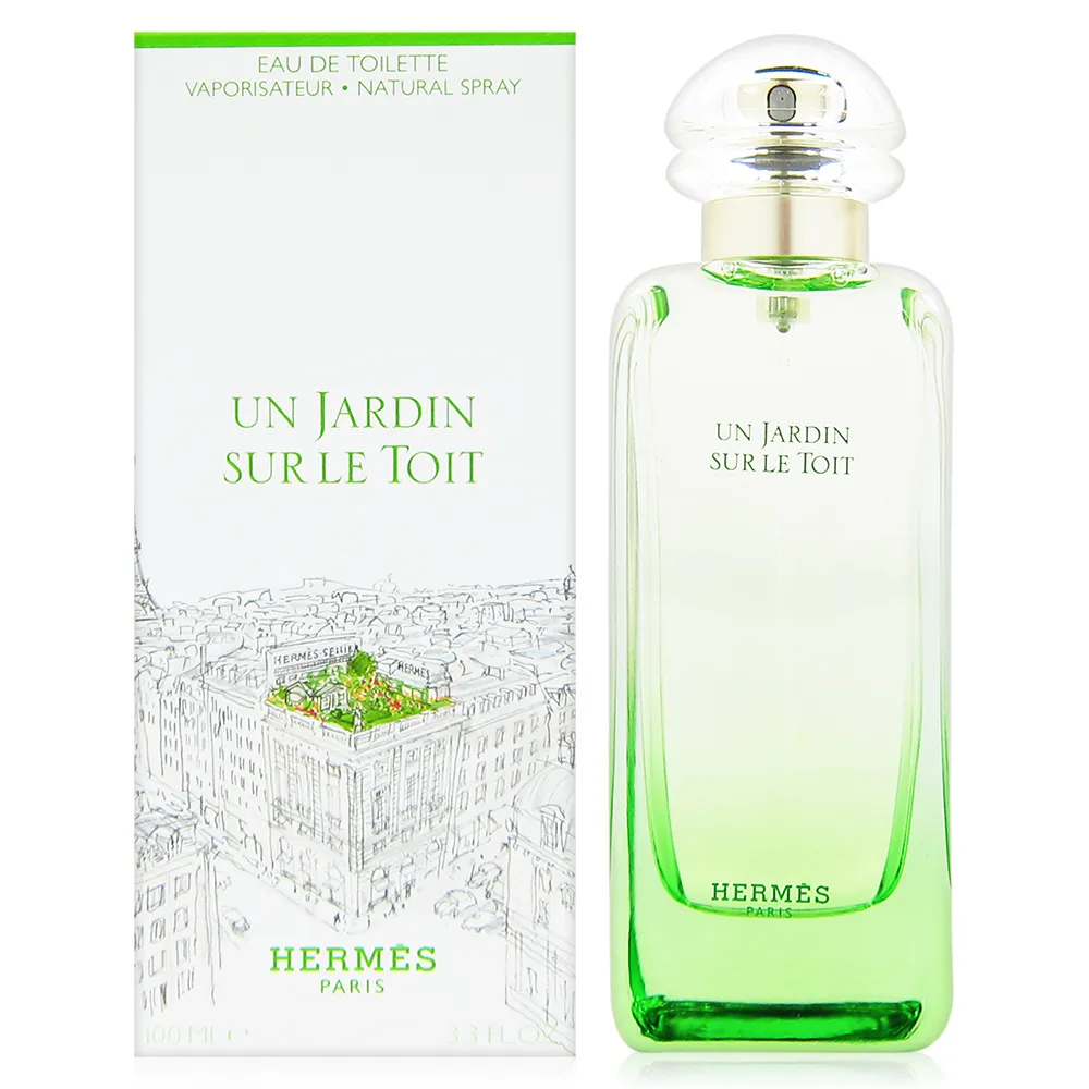 Hermes 愛馬仕 屋頂花園中性淡香水/1瓶/100ml-新品正貨 歷史價格詳細信息
