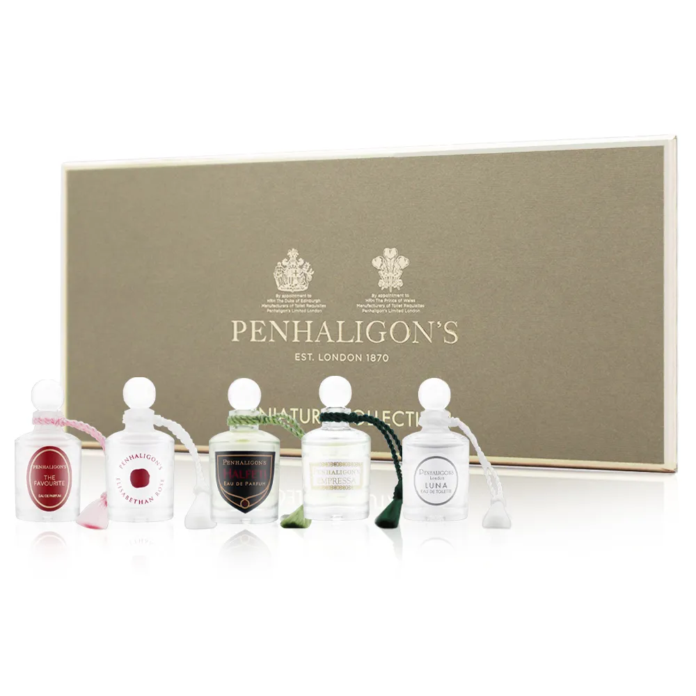 Penhaligons 潘海利根 女性香水禮盒 5ml x 5入(伊莉莎白玫瑰+黑玫瑰+月亮女神+女王的耳語+廣霍之匣) 歷史價格詳細信息