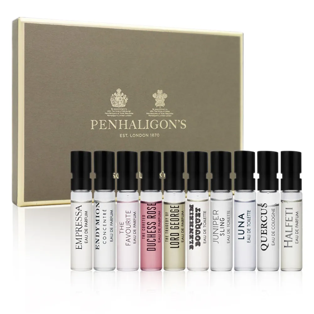 PENHALIGON’S 潘海利根 香氛圖書館禮盒 Scent Library(2mlX10)噴式-國際航空版 歷史價格詳細信息