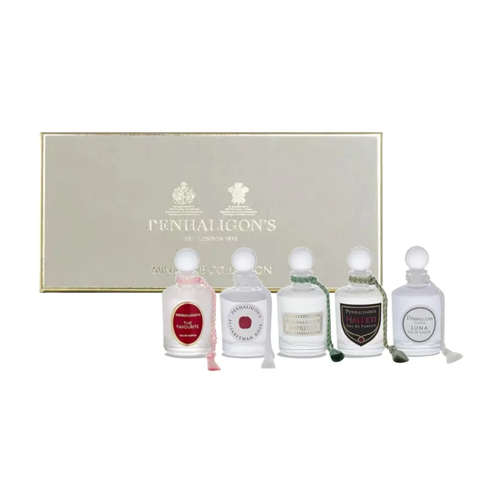Penhaligons 潘海利根 女性香水禮盒 5ml x 5入(伊莉莎白玫瑰+黑玫瑰+月亮女神+女王的耳語+廣霍之匣) 歷史價格詳細信息