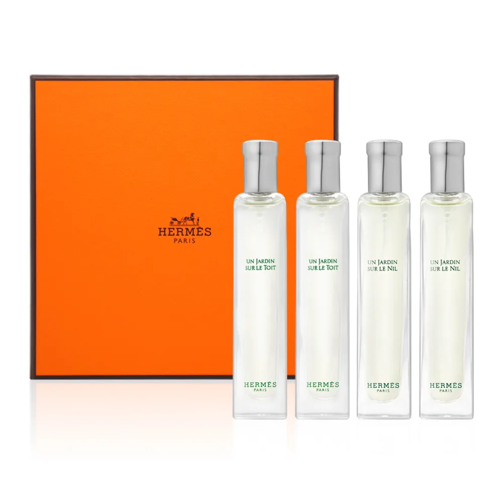 HERMES愛馬仕 花園系列小香禮盒7.5ml*4入 希瑟花園+尼羅河花園+李先生的花園+瀉湖花園 (新版) 歷史價格詳細信息