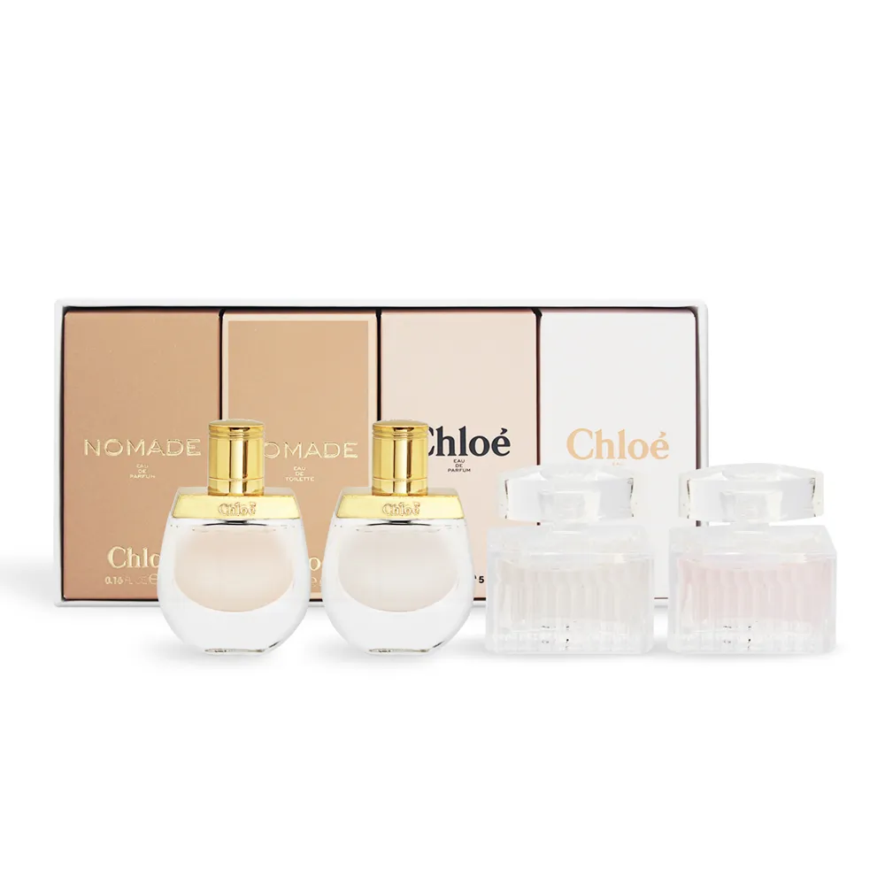 Chloe' 四入經典香水禮盒[同名+白玫瑰+芳心淡香精+芳心淡香水](5mlX4)-國際航空版【美麗購】 歷史價格詳細信息