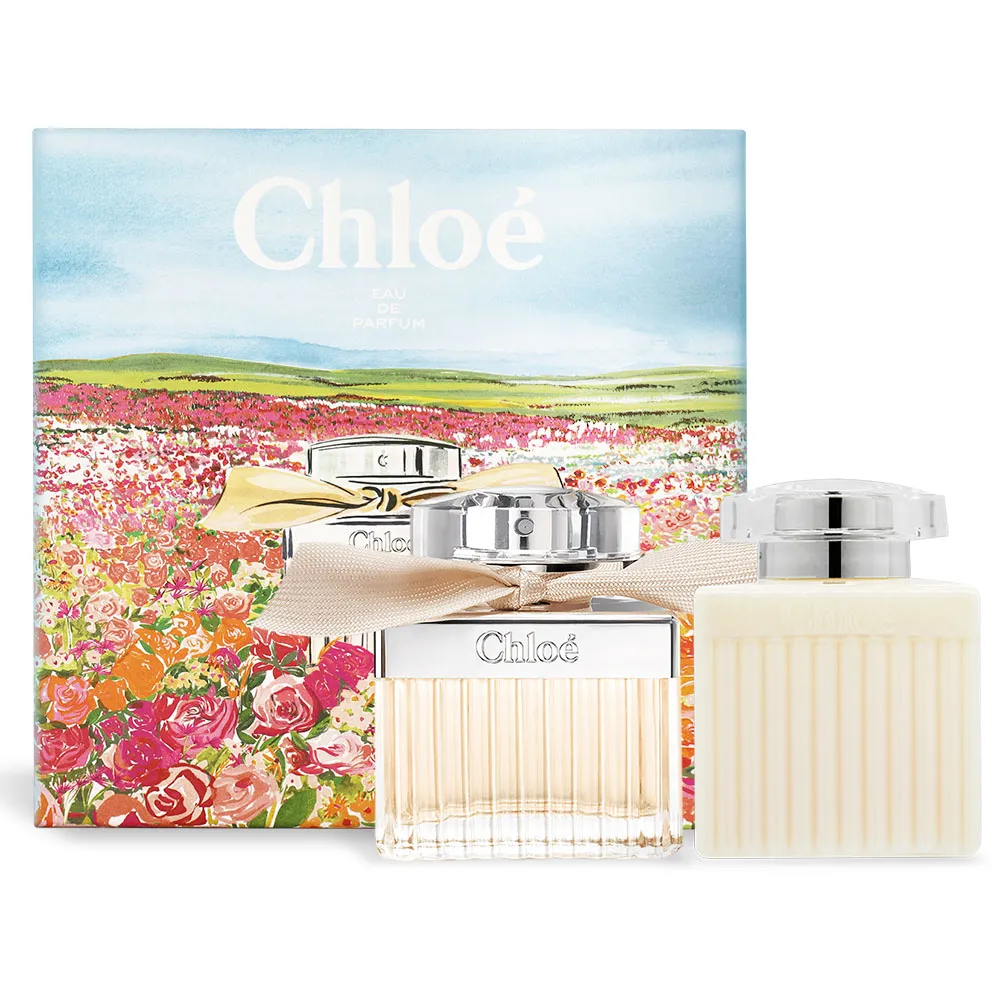 Chloe’ 春遊花漾同名經典禮盒(淡香精50ml+身體乳100ml)-國際航空版 價格比較,價格查詢,歷史價格詳細信息