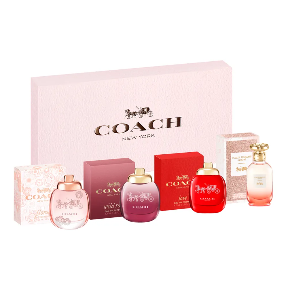 COACH 女性迷你香氛組禮盒47415（淡香精4.5ml*4）平輸，市價2400元，下單前請先詢問貨量 歷史價格詳細信息