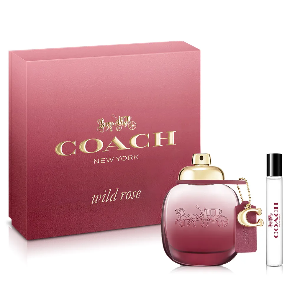 COACH 曠野玫瑰淡香精禮盒[90ml+7.5ml+身體乳100ml]-香水公司貨 歷史價格詳細信息
