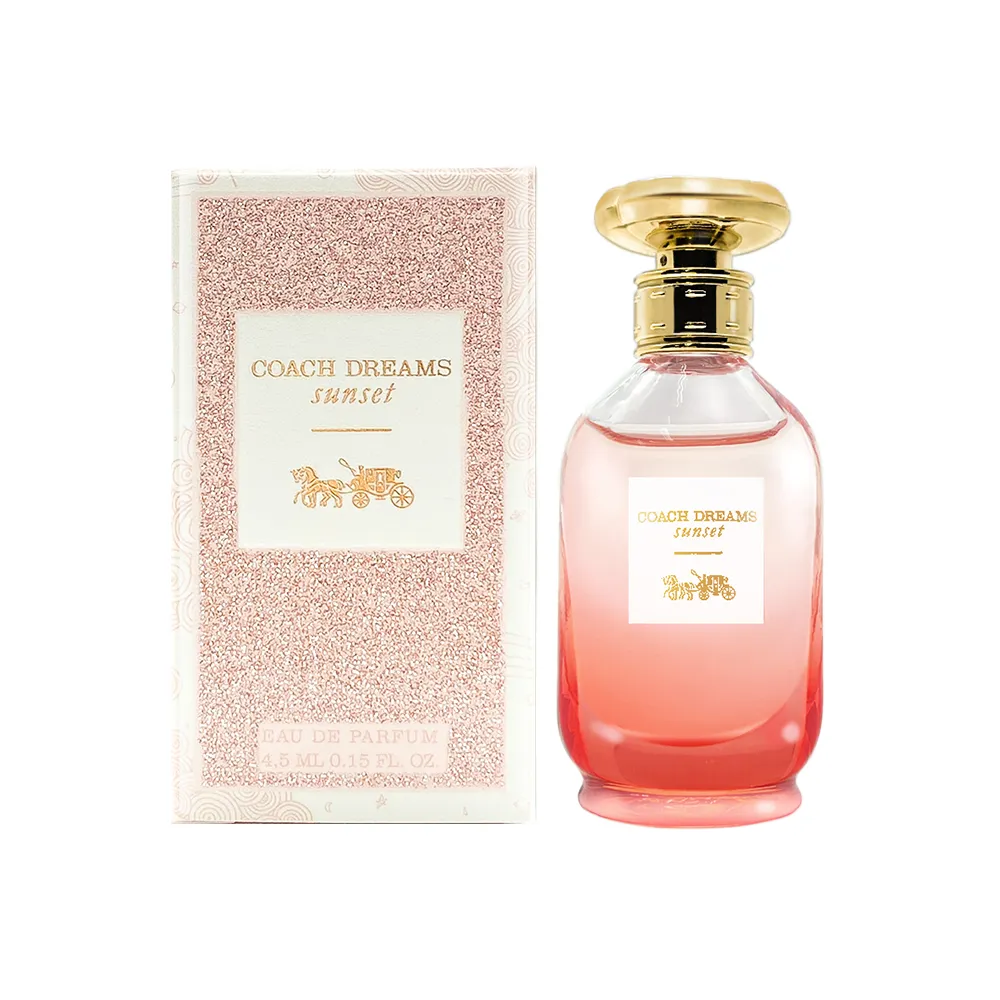 COACH 逐夢暮光淡香精情人節愛心祝福淡香精禮盒(4.5mlX2)+祝福鐵盒 歷史價格詳細信息