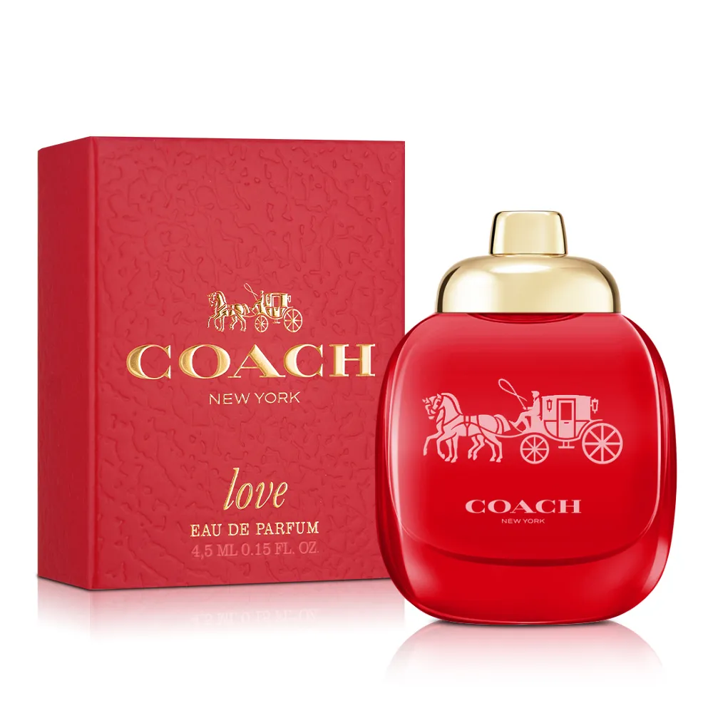 COACH 時尚戀紅女性淡香精 4.5ml +時尚經典女性淡香水4.5ml 小香 歷史價格詳細信息