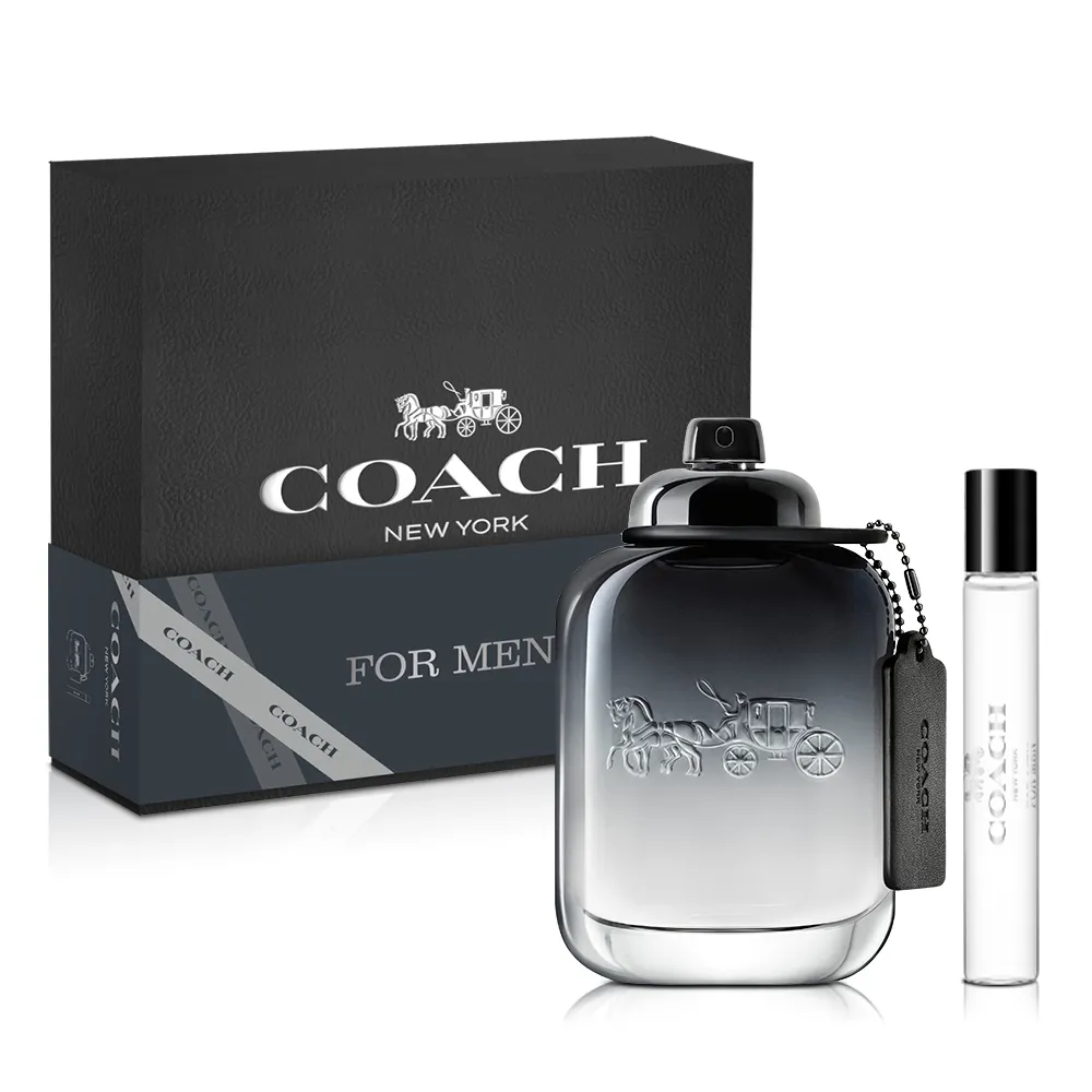 COACH 男性經典香水禮盒[時尚經典+加州公路](4.5mlX2) 歷史價格詳細信息