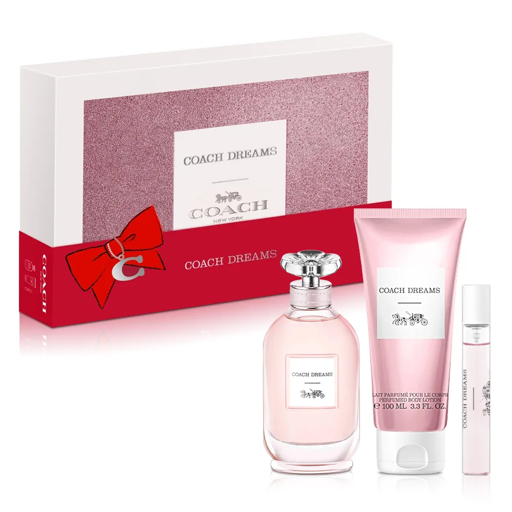 COACH 逐夢淡香精禮盒[90ml+小香7.5ml+身體乳100ml]-香水公司貨 歷史價格詳細信息
