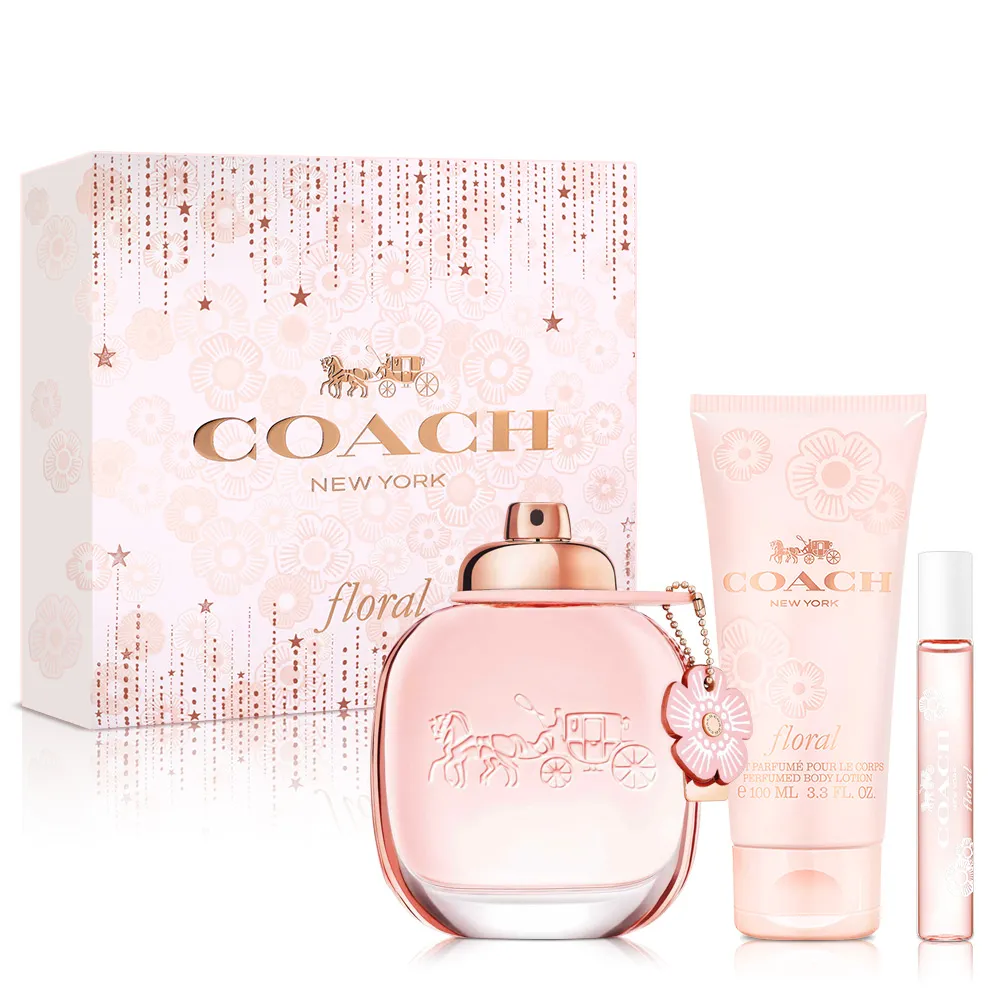 Coach 芙洛麗女性淡香精禮盒-淡香精90ml 歷史價格詳細信息