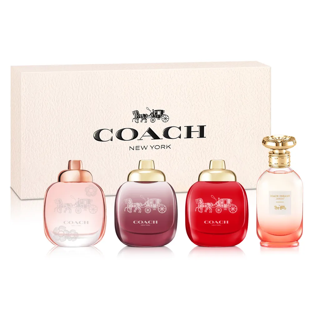 COACH 女性迷你香氛組禮盒47415（淡香精4.5ml*4）平輸，市價2400元，下單前請先詢問貨量 歷史價格詳細信息