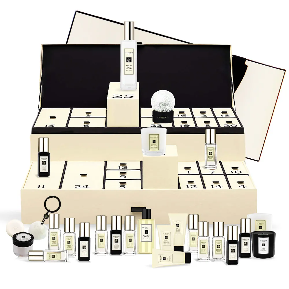 Jo Malone 歡樂雪花聖誕香氛拉炮-經典禮讚(牡丹9ml+鼠尾草潔膚露15ml+黑莓子潤膚霜15ml)-國際航空版 歷史價格詳細信息