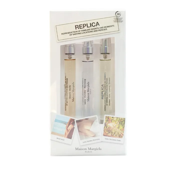 Maison Margiela REPLICA 探索香氛禮盒[爵士俱樂部+溫暖壁爐+泡泡浴]10mlX3-航版【美麗購】 歷史價格詳細信息